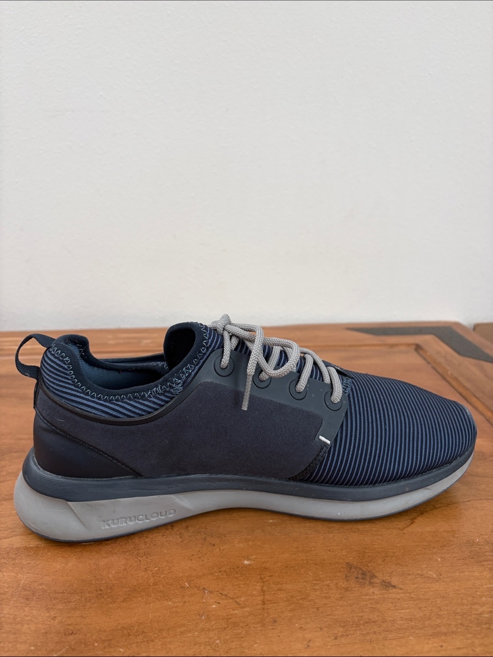 Kuru Atom Men's Navy Athletic Lace-Up Sneakers Size 11 Wide - Picture 8 of 11
